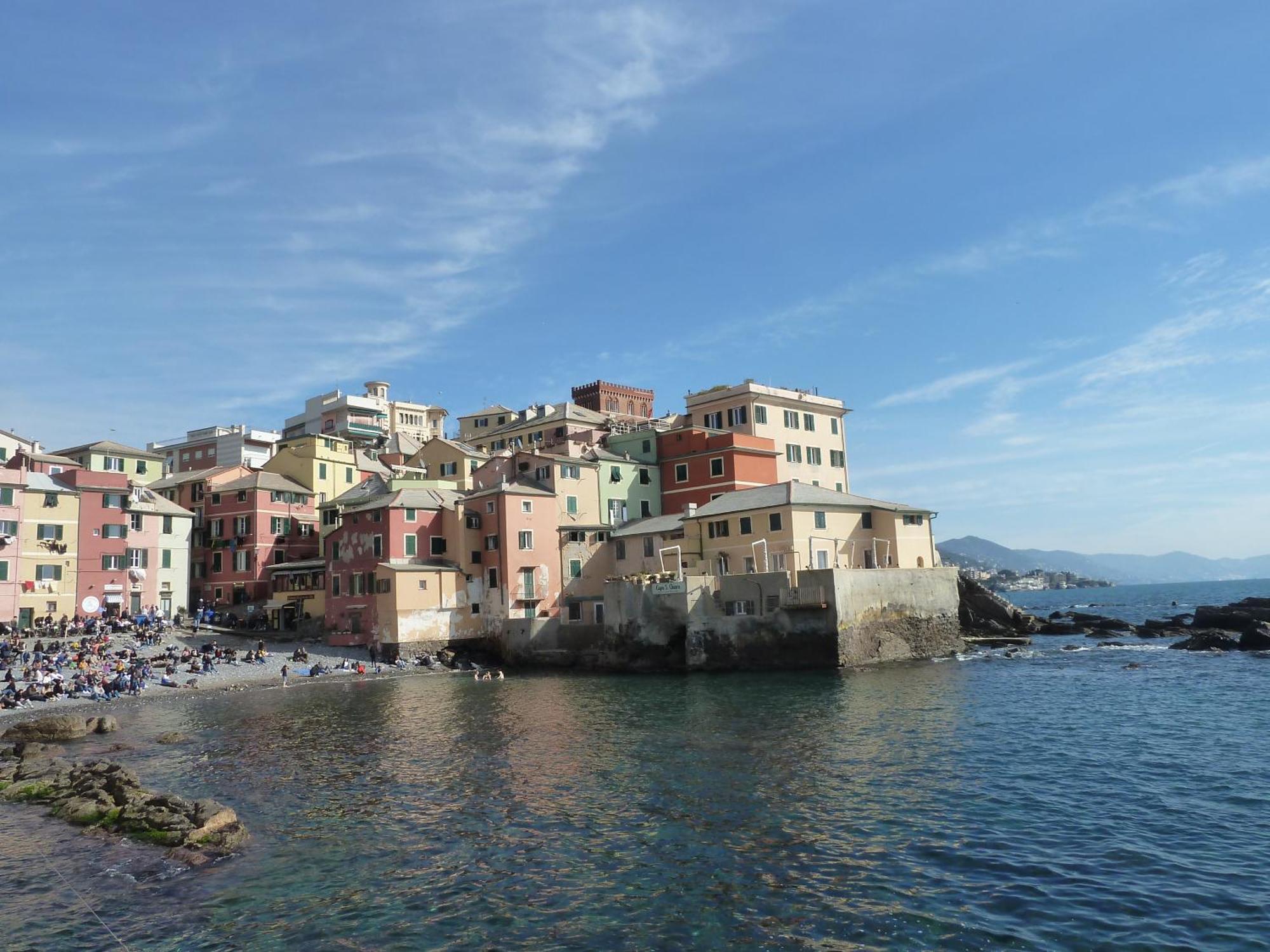 Pria Beach Genua Buitenkant foto